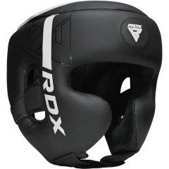 Боксерский шлем RDX F6 KARA Matte White L