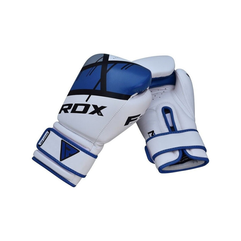 Боксерські рукавиці RDX F7 Ego Blue 12 унцій 