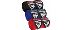 Бинти для боксу RDX RB Hand Wraps Combine 3 пари Red,Black,Blue (4.5м.)