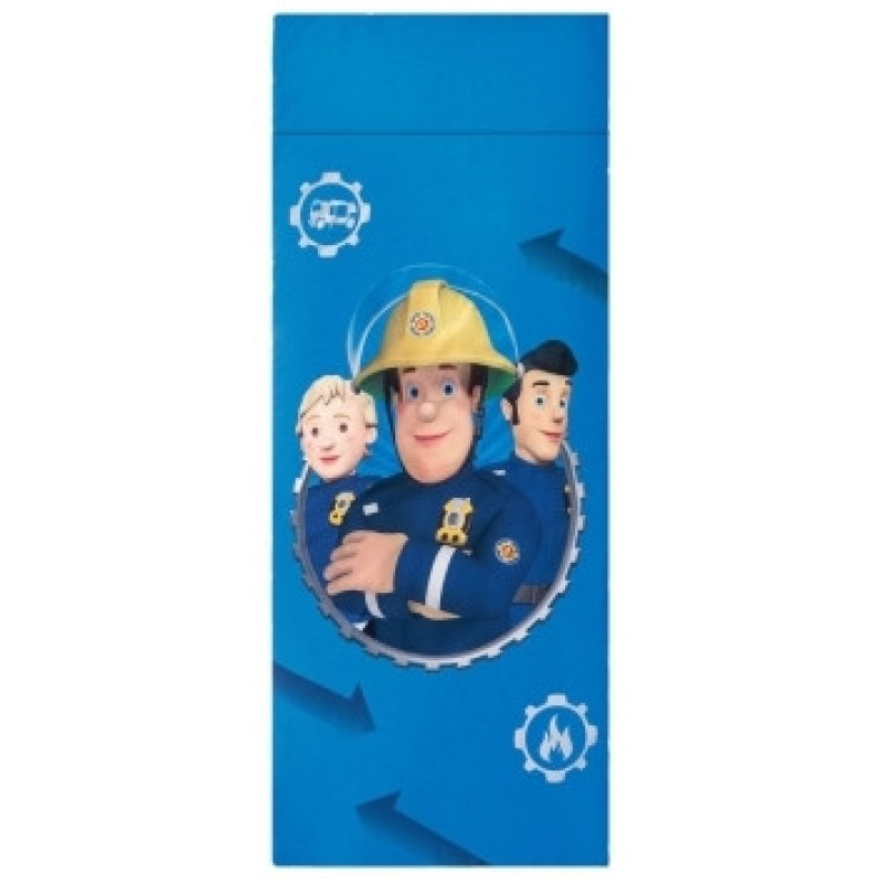 Літній спальний мішок дитячий 170х70 Fireman Sam синій