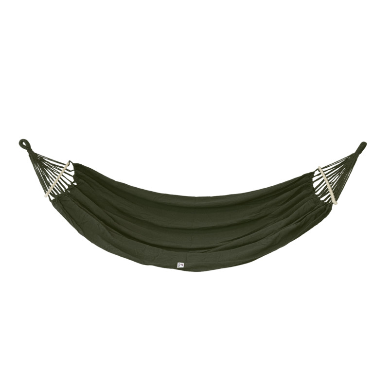 Двомісний гамак з планкою Hygge хакі XXL 200х150 WCG
