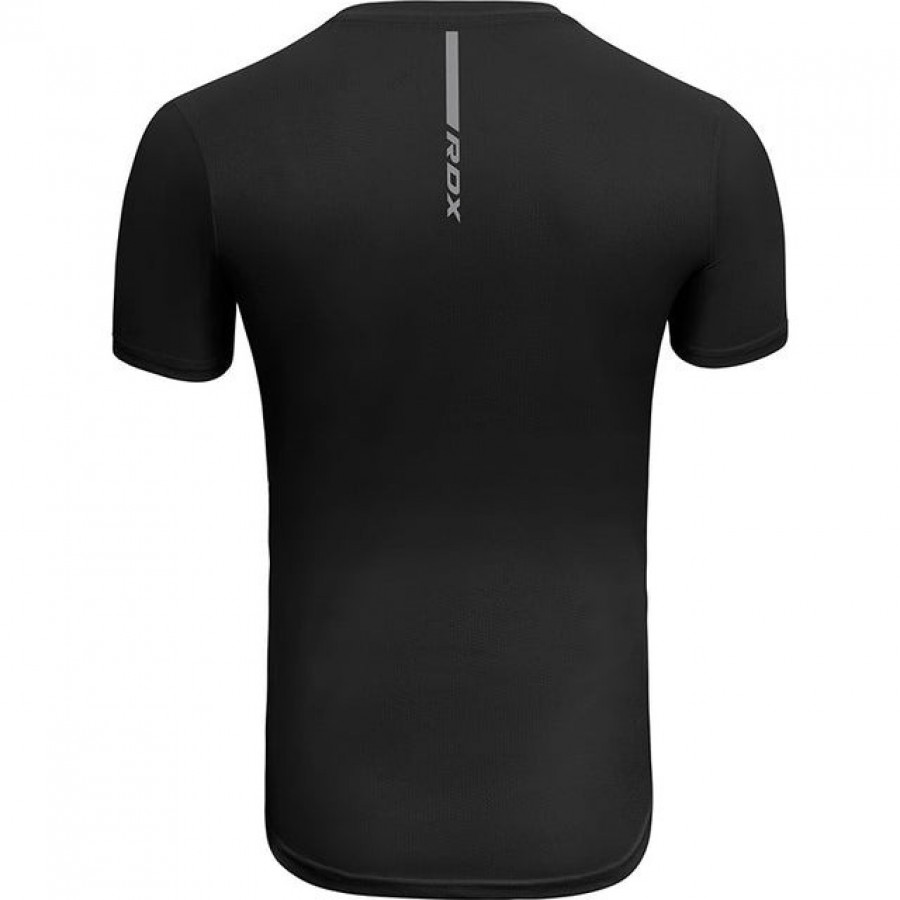 Спортивна футболка RDX T2 з короткими рукавами M Black