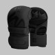 Рукавиці для ММА (Греплінгові рукавички) RDX T15 Noir Inner Matte Black M