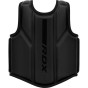Защитный жилет тренера RDX F6M Kara Coach Chest Protector, Размер L/XL, Искусственная кожа Kalix Skin Maya Hide Leather, Чёрний