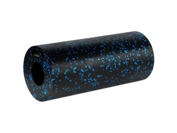 Масажний ролик (роллер) гладкий PowerPlay PP-4347 EPP Foam Roller Чорно/Синій (33x14см.)