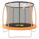 Батут WCG 245 см с внутренней защитной сеткой и LED подсветкой 8FT