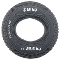 Еспандер кистьовий силіконовий PowerPlay PP-4330 Hand Grip Loops Medium 18-22,5 кг. Сірий