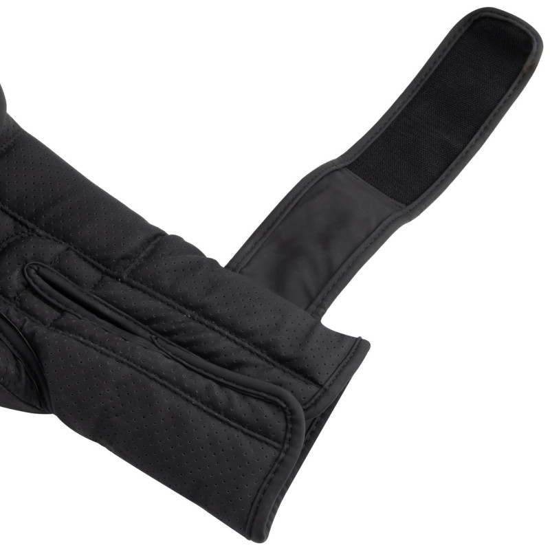 Боксерские перчатки PowerPlay 3024 Ultra Mat, 12 унций, Искусственная кожа (PU), Черный