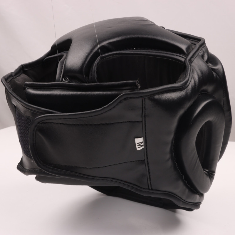 Боксерський шолом тренувальний PowerPlay 3048 Чорно-Білий M