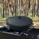 Казан азіатський КА-12 чавунний з кришкою 12л