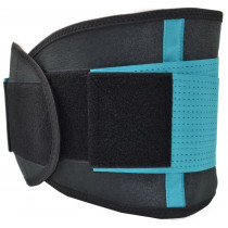 Пояс компресійний MadMax MFA-277 Slimming belt Black/turquoise L Пояс компресійний MadMax MFA-277 Slimming belt Black/turquoise L
