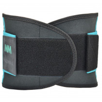 Пояс компресійний MadMax MFA-277 Slimming belt Black/turquoise L Пояс компресійний MadMax MFA-277 Slimming belt Black/turquoise L