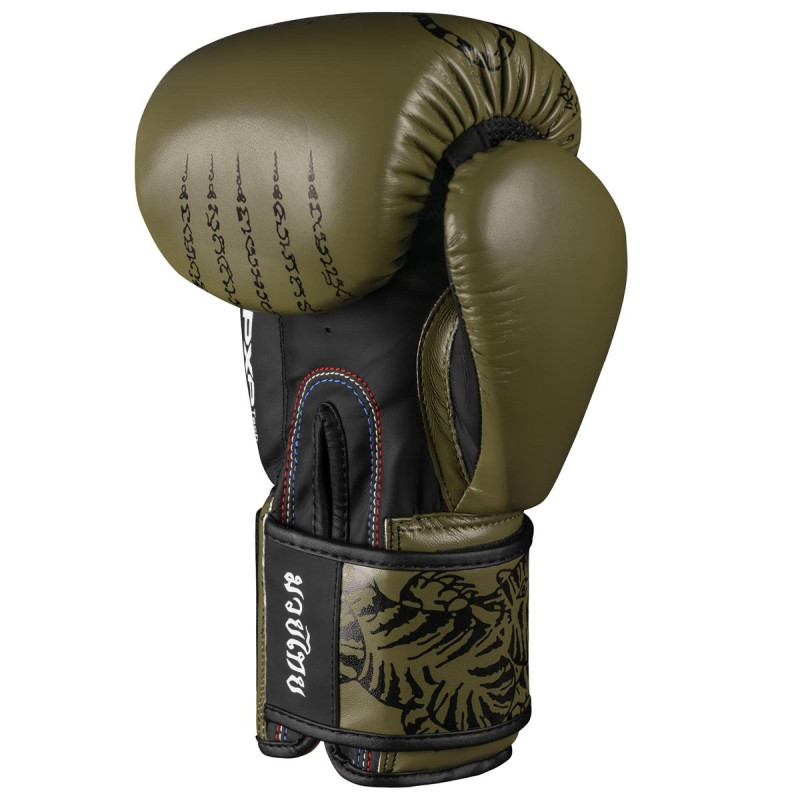 Боксерські рукавиці Phantom Muay Thai Army 14 унцій (Бинти 4м. )