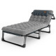 Розкладне ліжко шезлонг WCG FB-S01PP + матрац