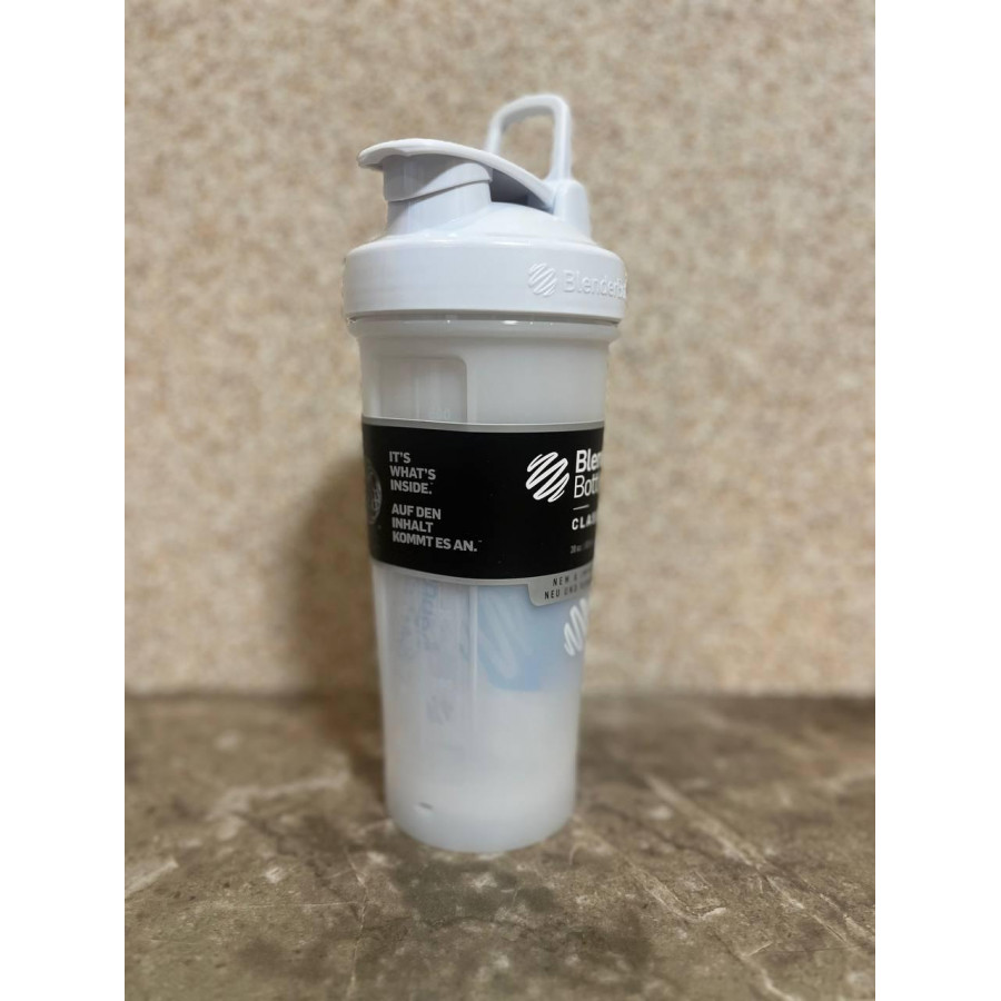 Шейкер спортивний BlenderBottle Classic Loop PRO 28oz/820ml White (500483)
