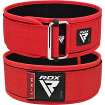 Пояс для важкої атлетики RDX RX1 Weight Lifting Belt RED-L Пояс для важкої атлетики RDX RX1 Weight Lifting Belt RED-L