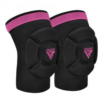 Наколенники спортивные RDX HOSIERY KNEE FOAM K5 BLACK/PINK-M (пара) Наколенники спортивные RDX HOSIERY KNEE FOAM K5 BLACK/PINK-M (пара)