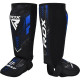 Захист для гомілок та стоп RDX NEOPRENE SHIN INSTEP IMMAF-1-BLUE-M