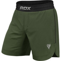 Шорты для MMA RDX T15 Army Green (мужские), Размер S, Полиэстер, Спандекс, Зеленый, для ММА, бокса, кикбоксинга, грепплинга, муай-тай