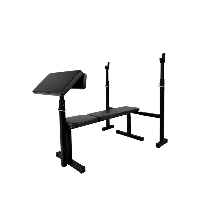 Скамья под штангу + стойки + Скотта WCG 006