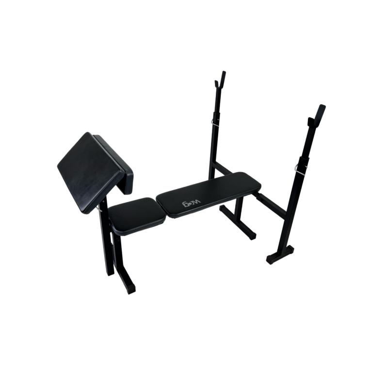 Скамья под штангу + стойки + Скотта WCG 006