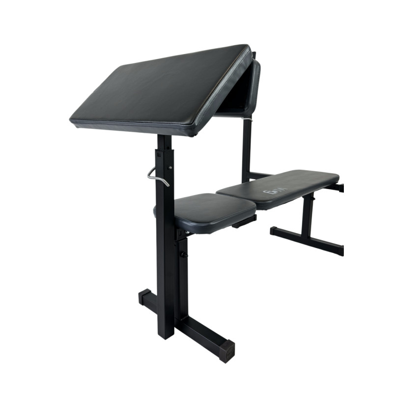 Скамья под штангу + стойки + Скотта WCG 006