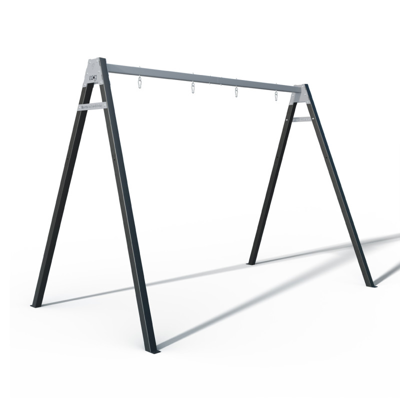 Каркас для дитячої гойдалки WCG 2 Elite Play Frame Двомісна + Гойдалка гніздо Elips + пластикова гойдалка