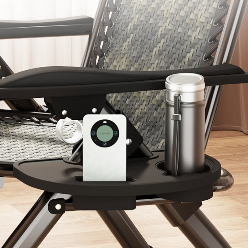 Раскладное кресло из ротанга шезлонг садовый Zero Gravity WCG S-10