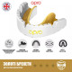 Капа OPRO Gold Braces під брекети доросла (вік 11+) White/Gold (art.102506004)