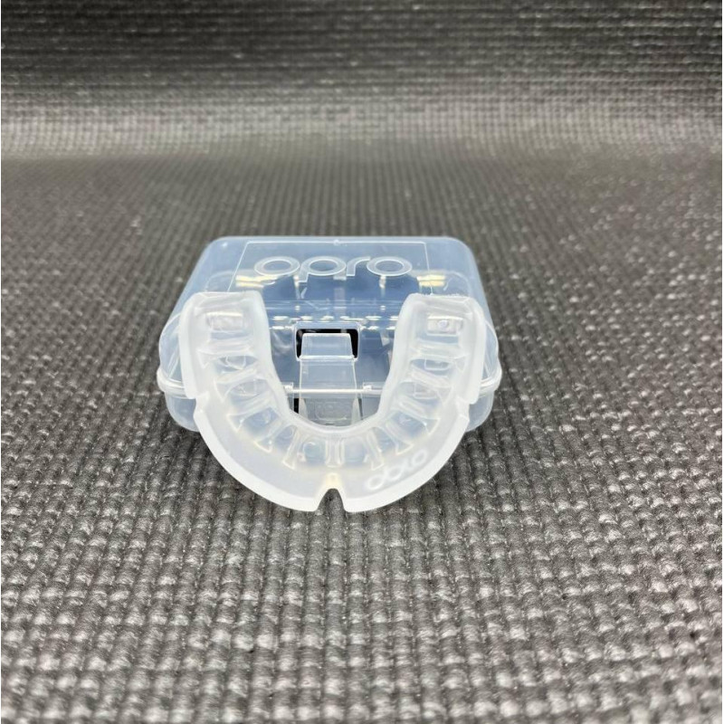 Капа OPRO Silver доросла (вік 11+) Clear (art.102502006)