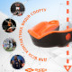 Капа Shock Doctor Gel Max, Взрослая (возраст 11+) Black/Orange, Посадка: Формируется под прикус, Термополимер, Черно-оранжевый