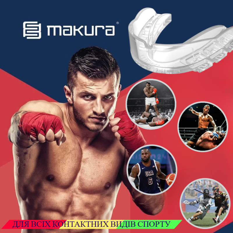 Капа MAKURA Kyro Pro Strapless дитяча (вік до 10) Clear (art.6017514180)