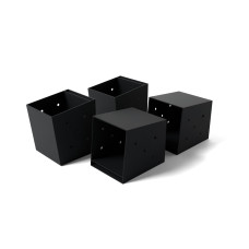 Опорні п’ятки для бруса 80×80 мм | Металеві анкерні основи WCG