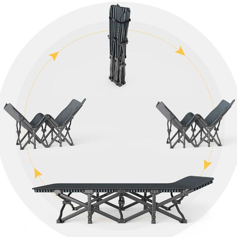 Кемпінгова розкладачка похідне ліжко WCG CC-S01