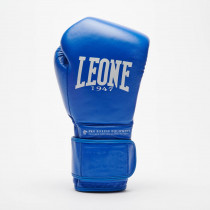 Боксерські рукавиці Leone GN111 THE GREATEST Blue 16 унцій (бинти 4 м. в комплекті)