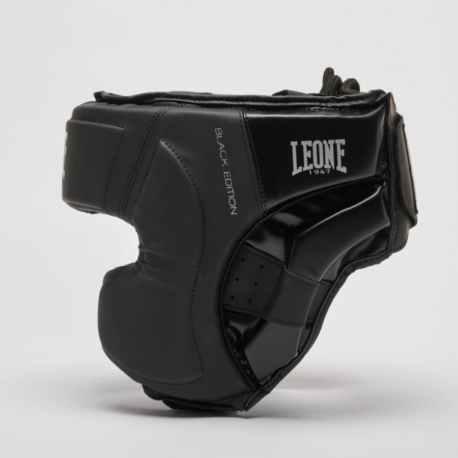 Боксерський шолом Leone CS435 BLACK Edition M (капа у комплекті)