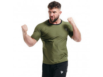 Чоловіча футболка RDX M1 з ефектом сауни Army Green L