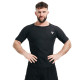 Чоловіча футболка RDX M1 з ефектом сауни Black M