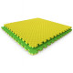 Мат-татамі (Мат-пазл ластівчин хвіст) WCG EVA 100х100х2 cm Жовто-зелений