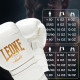 Боксерські рукавиці Leone GN059W White/Gold 16 унцій 