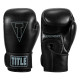 Боксерські рукавиці TITLE Boxing Vegan Gloves Black 12 oz 