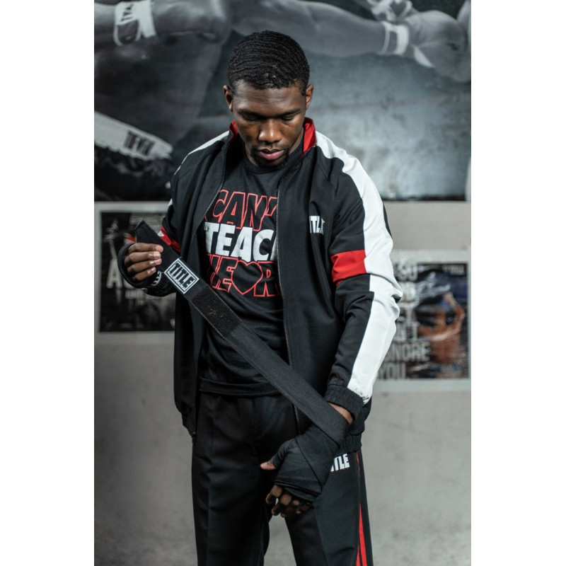 Бинти для боксу TITLE Boxing Mexican Style 180" Black (4.5м.)