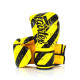 Боксерські рукавиці Fairtex BGV14Y Yellow/Black 14 унцій (бинти в комплекті)