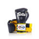 Боксерські рукавиці Fairtex BGV9 Mexican Blue/Yellow 10 унцій (бинти в комплекті)