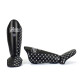 Захист гомілки та стопи Fairtex SP5 Shin Pads Black L