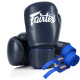 Боксерські рукавиці Fairtex BGV27 Blue 10 унцій (бинти в комплекті)