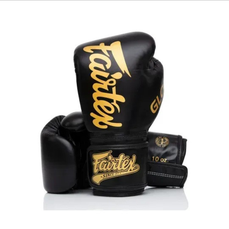 Боксерські рукавиці Fairtex BGVG1 Black 14 унцій (бинти в комплекті)