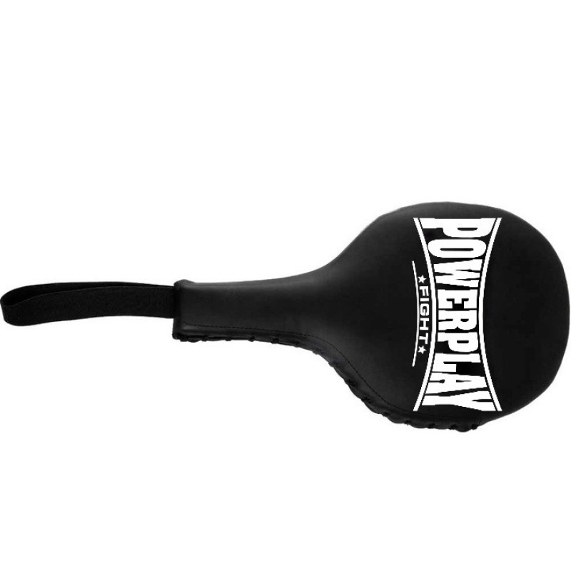 Боксерские ракетки PowerPlay PP_3057 Rackets Black тренировочные (пара), Искусственная кожа (PU), EVA-пена, Черный