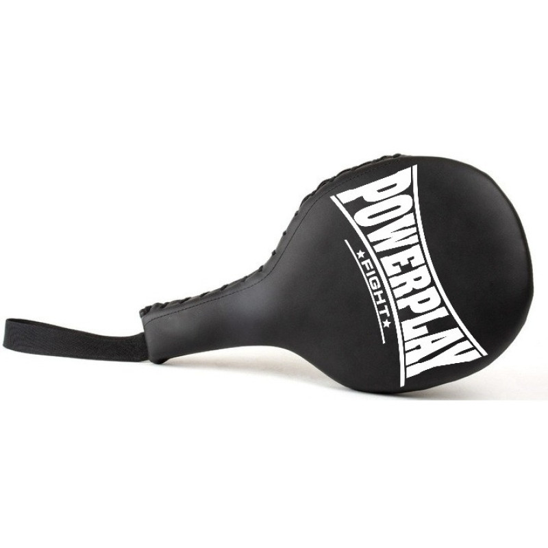 Боксерские ракетки PowerPlay PP_3057 Rackets Black тренировочные (пара), Искусственная кожа (PU), EVA-пена, Черный