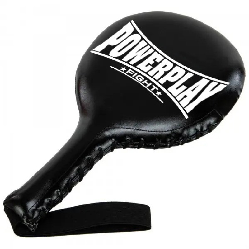 Боксерские ракетки PowerPlay PP_3057 Rackets Black тренировочные (пара), Искусственная кожа (PU), EVA-пена, Черный